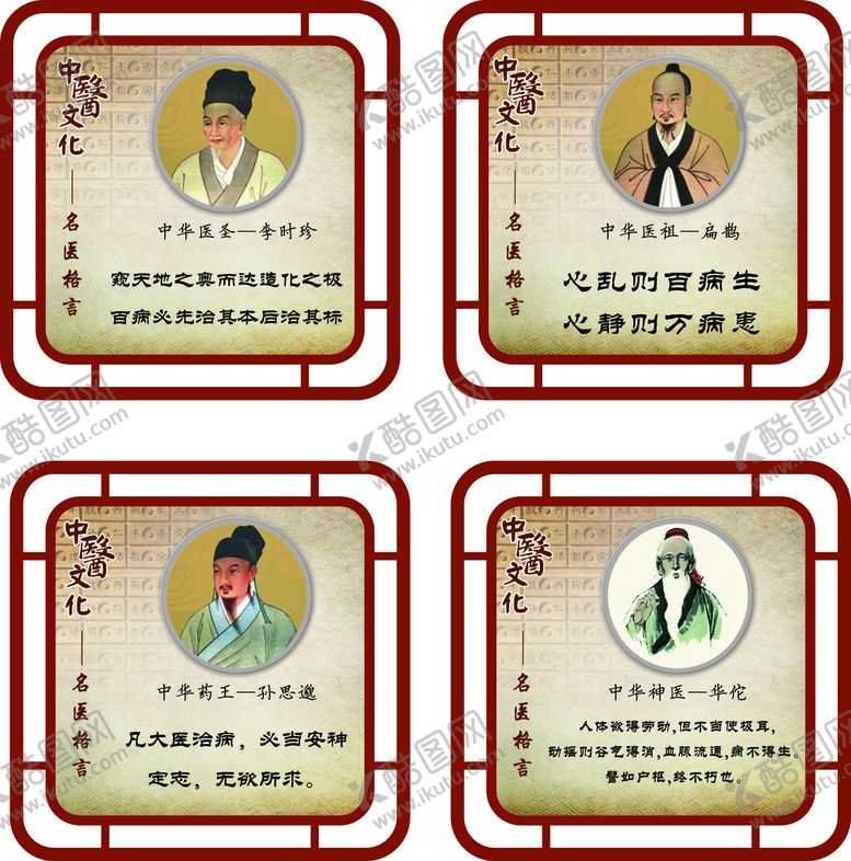 编号：97068410102001077938【酷图网】源文件下载-中医文化 展板