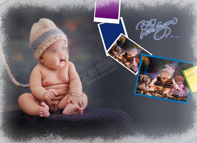 编号：31405709240523266125【酷图网】源文件下载-单纯的快乐儿童相册模板