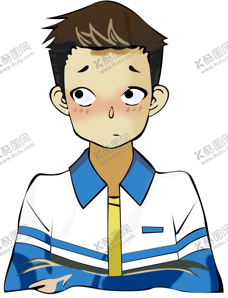 编号：41217309191742426639【酷图网】源文件下载-中学生卡通图案T恤热图