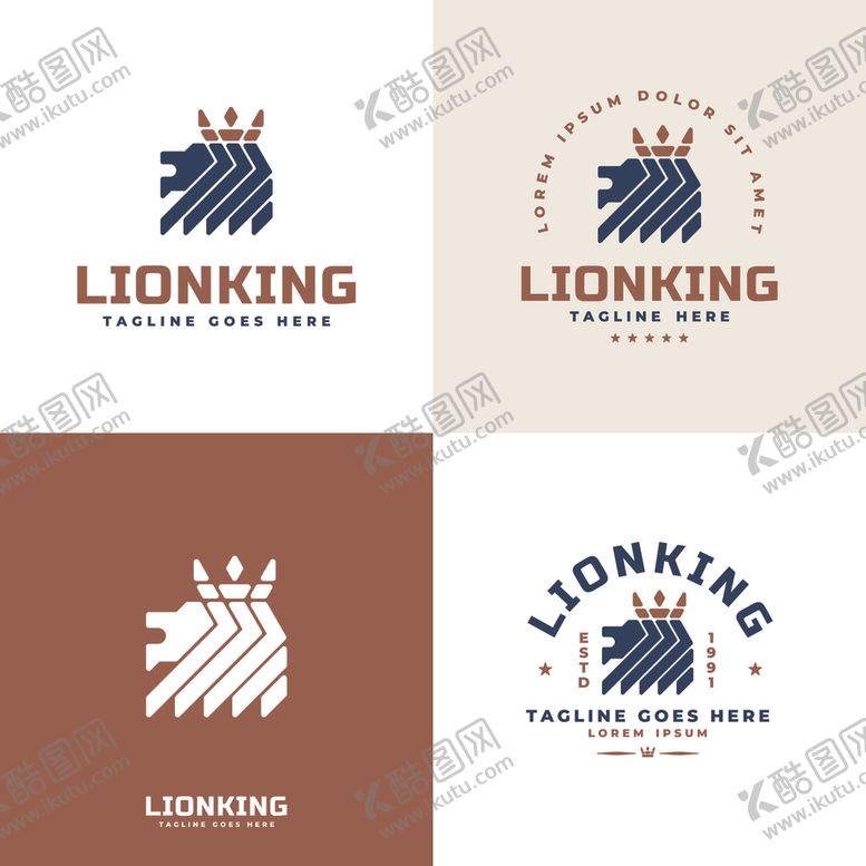 编号：19571009110307576008【酷图网】源文件下载-狮子图标