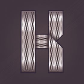 黄金字体金属艺术字设计银色素材