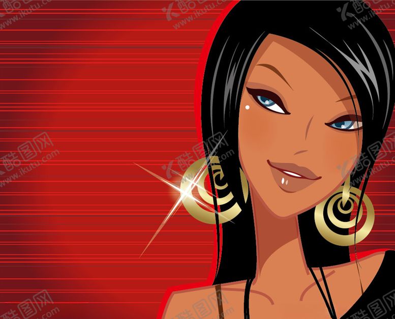 编号：15811810030036141528【酷图网】源文件下载-时尚女人