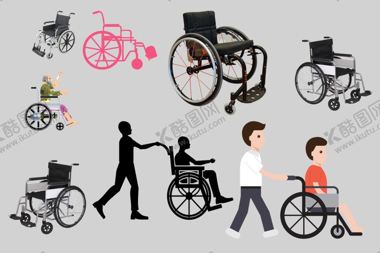 编号：12153509121318454458【酷图网】源文件下载-轮椅
