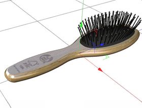 C4D模型梳子