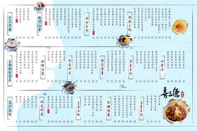 喜三德甜品菜单