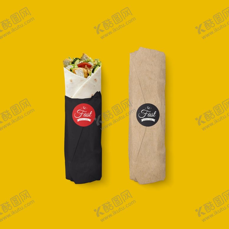 编号：12380806190247119331【酷图网】源文件下载-餐饮包装VI样机