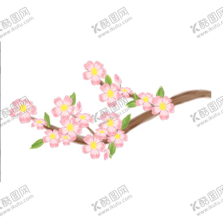 编号：63509307071454158713【酷图网】源文件下载-枝头梅花装饰海报素材