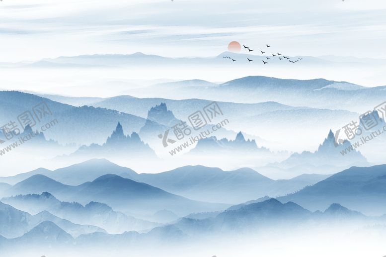 编号：56028810311729439647【酷图网】源文件下载-意境山水图