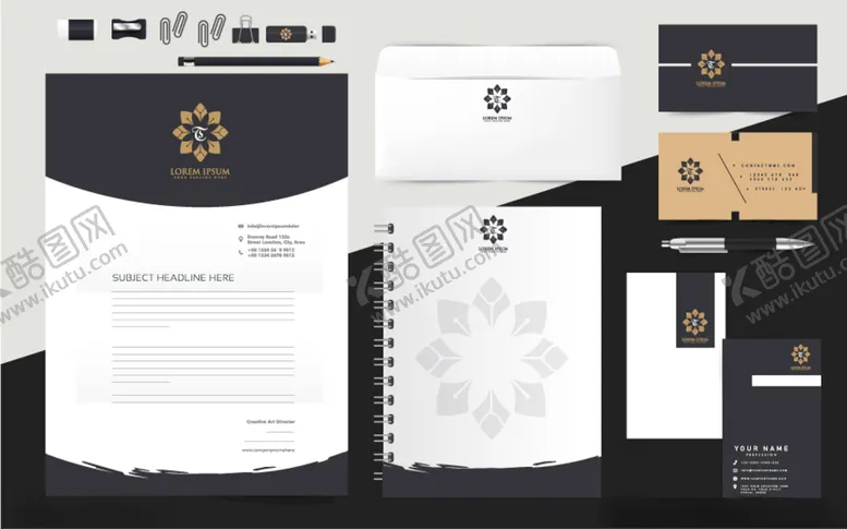 编号：90706109161855516872【酷图网】源文件下载-商务企业VI整套