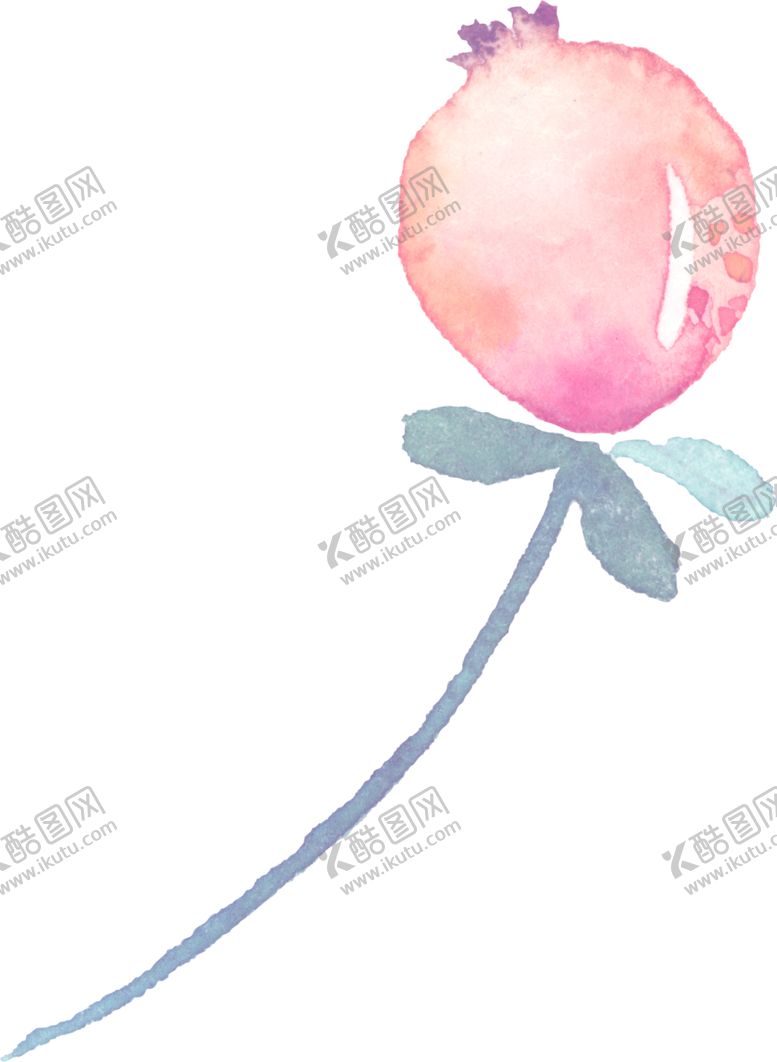 编号：20246605042252539420【酷图网】源文件下载-水彩手绘花卉花朵植物