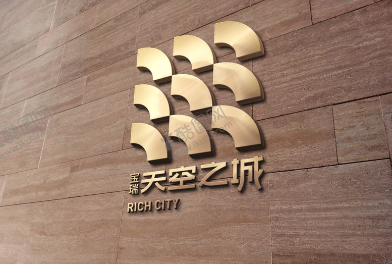 编号：90234709211440002158【酷图网】源文件下载-logo金属字 立体