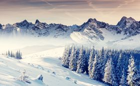 冬天雪景