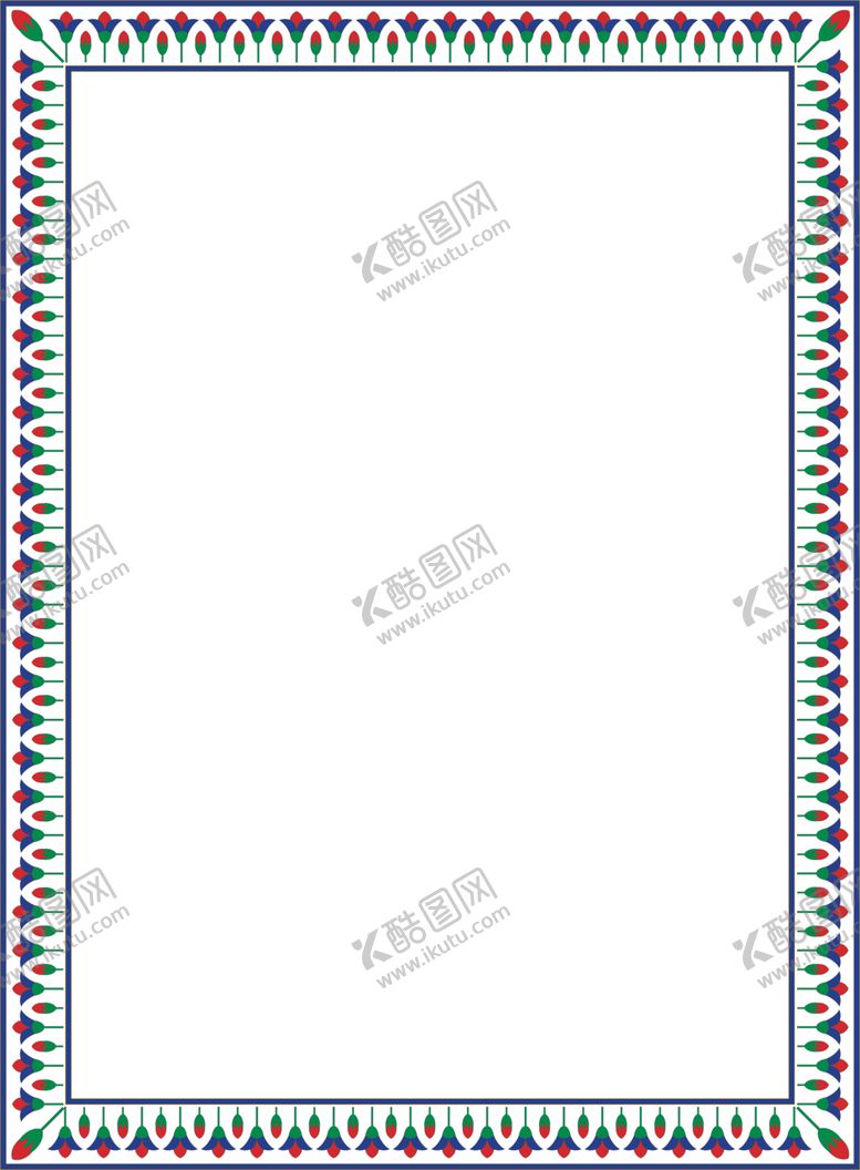 编号：13611304010404558571【酷图网】源文件下载-简约花纹边框