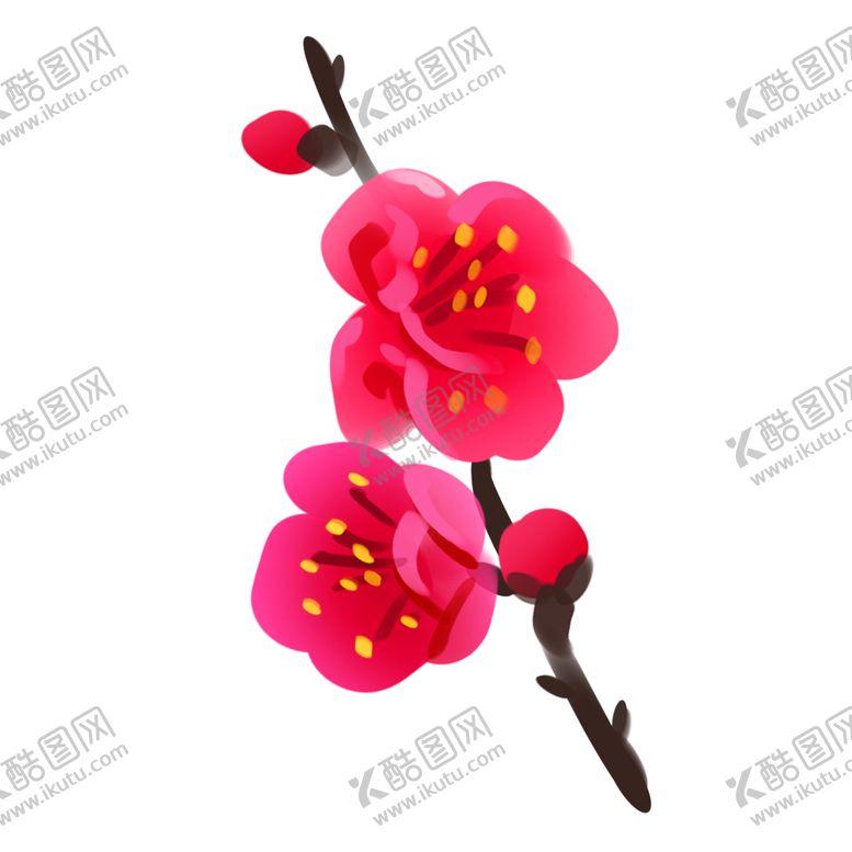 编号：82208805190838529806【酷图网】源文件下载-中国风水墨梅