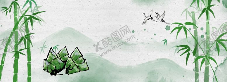 编号：66468509220928373697【酷图网】源文件下载-水墨中国风端午节海报