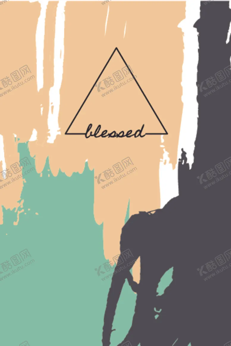 编号：16448509161351467479【酷图网】源文件下载-植物抽象装饰画图案