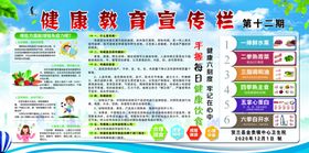 健康教育宣传栏