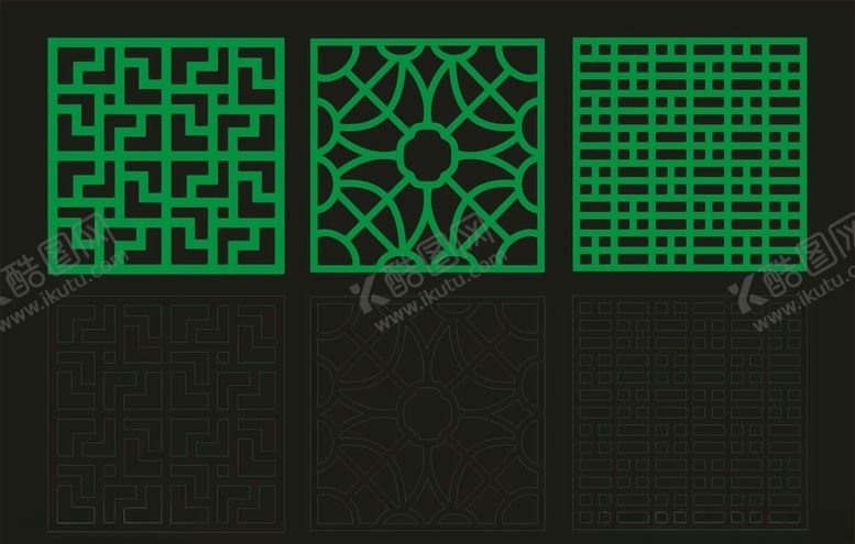 编号：18906809090225359579【酷图网】源文件下载-镂空隔断