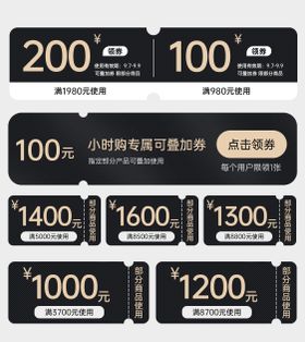 电商活动营销优惠券