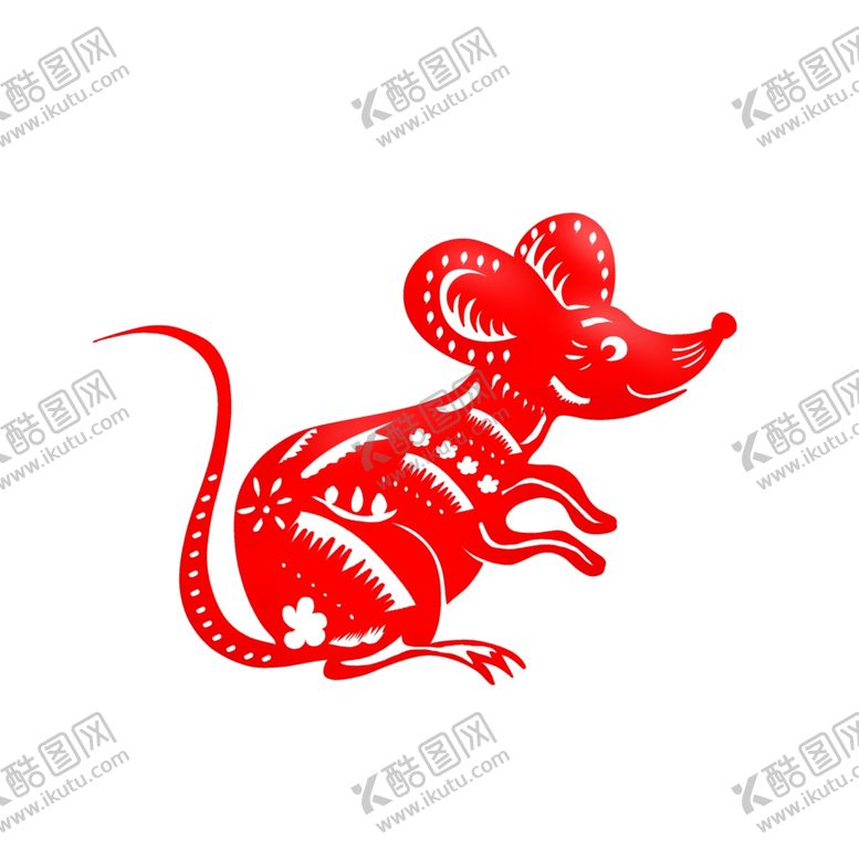 编号：60736607031014506264【酷图网】源文件下载-鼠年剪纸风格