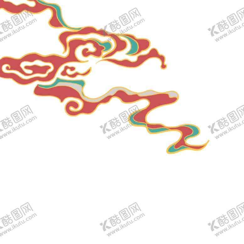 编号：47091002190149062470【酷图网】源文件下载-中国风祥云纹理节日元素
