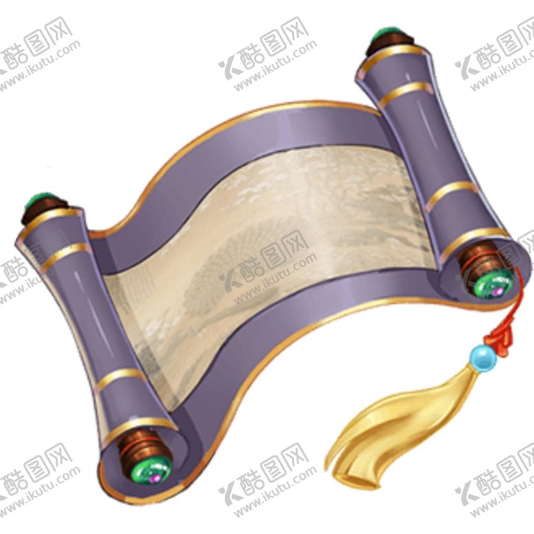 编号：93392504171610003820【酷图网】源文件下载-卷轴素材
