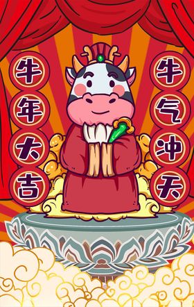 牛年大吉会中国金迎春晚会背景