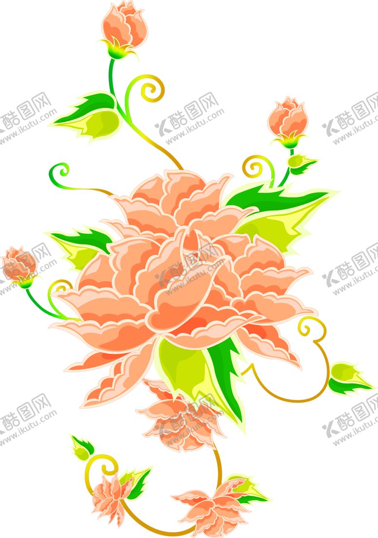 编号：44636907050940196508【酷图网】源文件下载-花素材