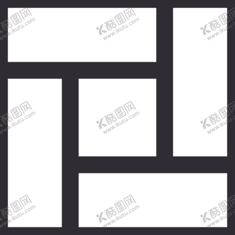 编号：96377607061041016348【酷图网】源文件下载-黑白简约花纹图案设计