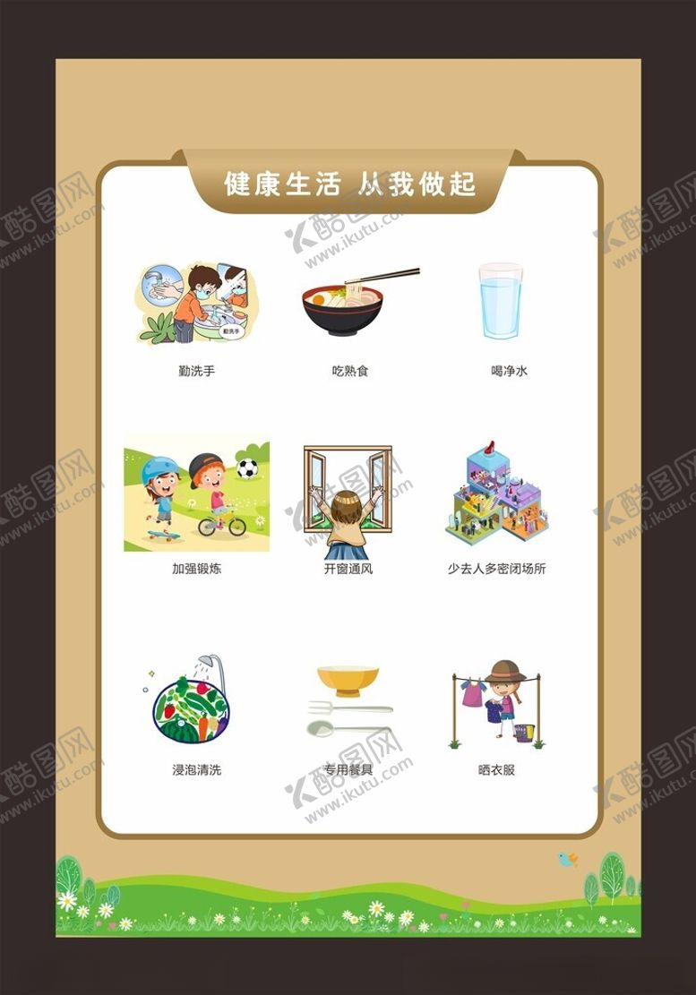 编号：71736401182123065832【酷图网】源文件下载-健康生活海报