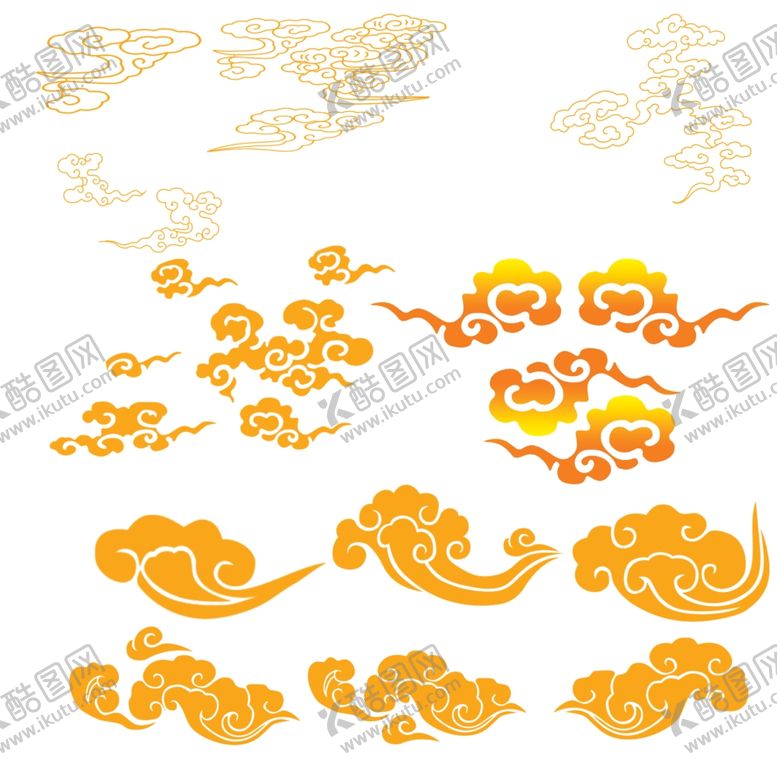 编号：87129609220253006136【酷图网】源文件下载-祥云素材