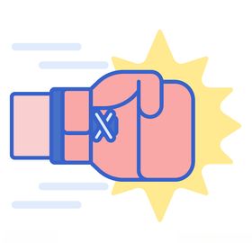 拳击图标logo
