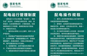 国家电网制度牌
