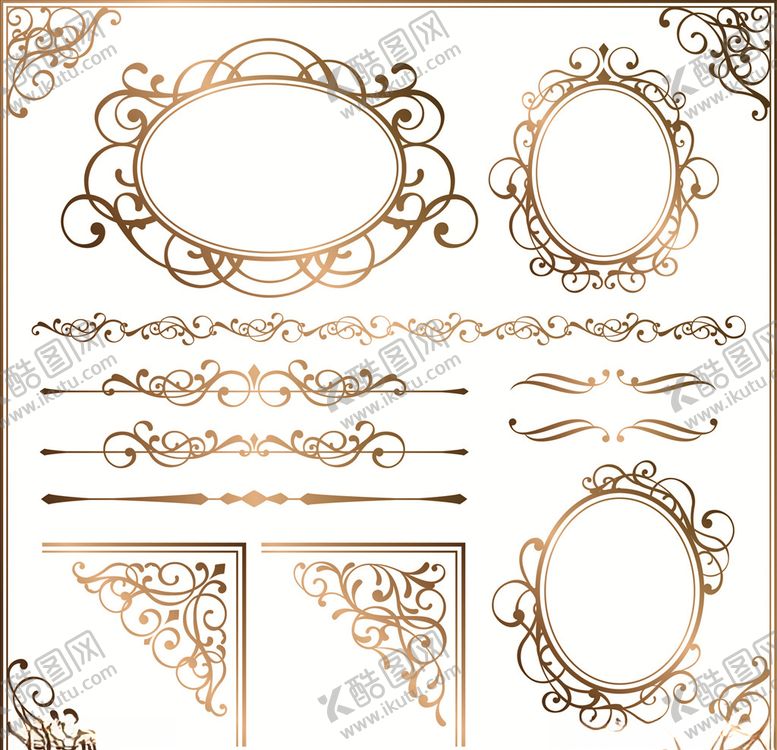 编号：26614810301946387919【酷图网】源文件下载-欧式花纹边框