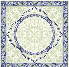 复古花纹