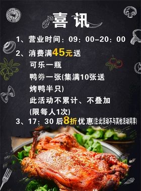 烧腊海报