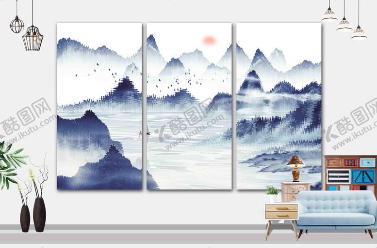 编号：57982309180541192504【酷图网】源文件下载-山水画
