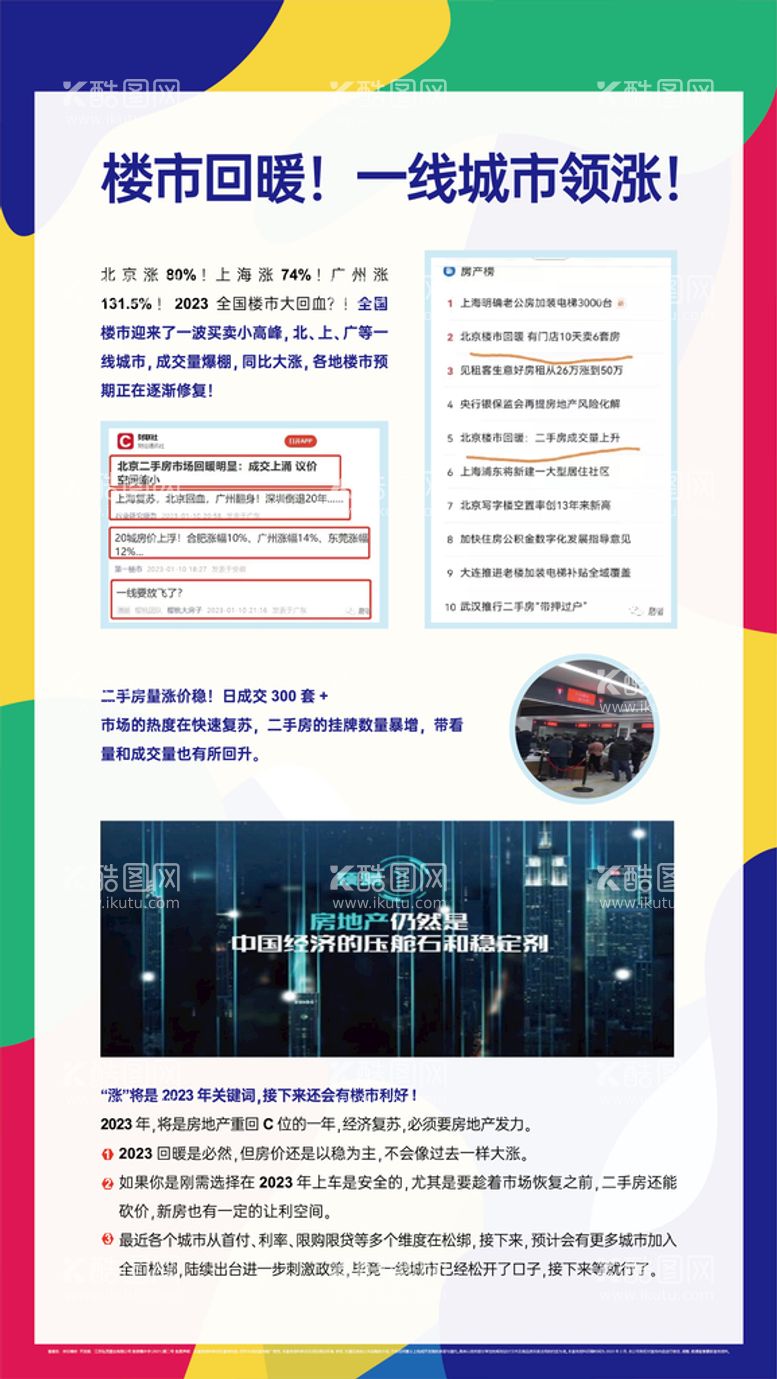 编号：65179009260028045741【酷图网】源文件下载-楼市回暖