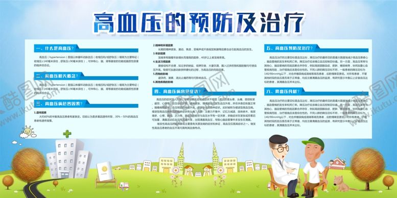 编号：17691609290847042368【酷图网】源文件下载-高血压预防及治疗