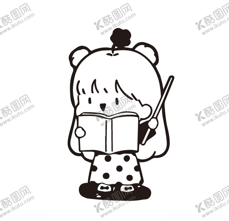 编号：55834009170756349709【酷图网】源文件下载-卡通女孩