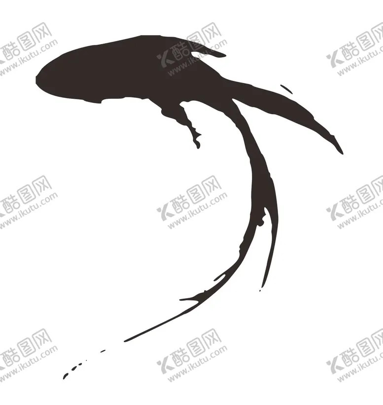 编号：49326010191014355116【酷图网】源文件下载-水墨鱼