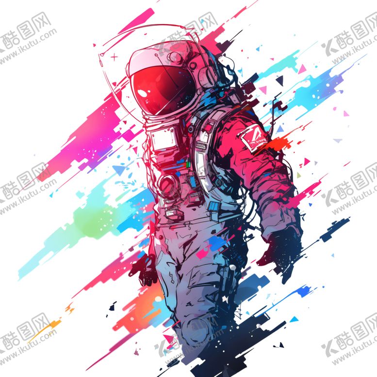 编号：44218001172022303394【酷图网】源文件下载-宇航员