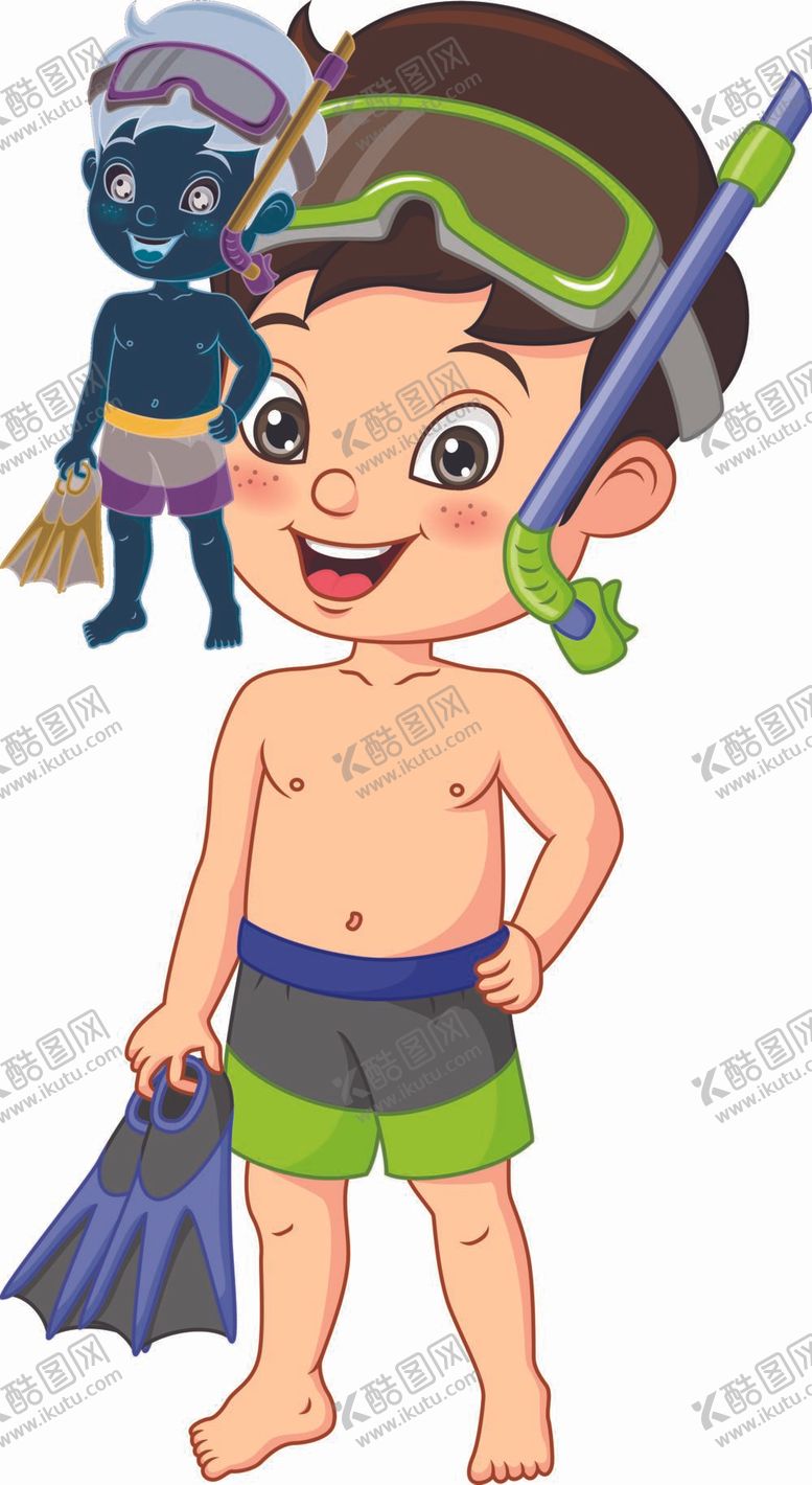 编号：04612309240945576529【酷图网】源文件下载-卡通快乐儿童 