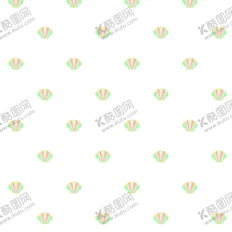 编号：05428109250442495710【酷图网】源文件下载-贝壳印花图案