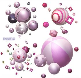 3D球素材