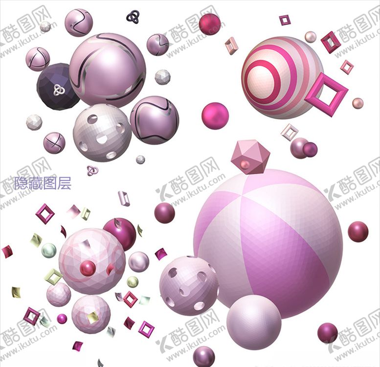 编号：27006406161932515780【酷图网】源文件下载-3D球素材