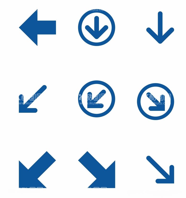 编号：79419403121309567185【酷图网】源文件下载-箭头图标