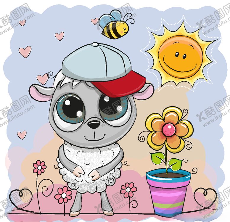 编号：33150609261627307596【酷图网】源文件下载-卡通羊