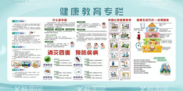 编号：69950702170432437340【酷图网】源文件下载-健康教育专栏