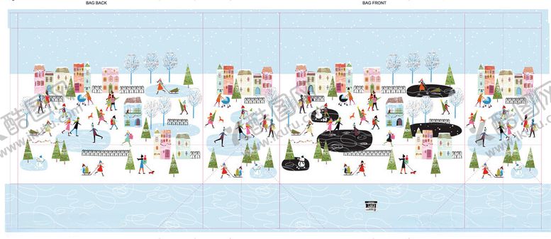 编号：46021604010854025097【酷图网】源文件下载-卡通风格城市景观插画